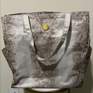 SALE!! Joy Mangano Lg. Tote & Bathroom Bag